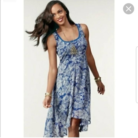 CAbi Dresses & Skirts - CABI COBALT BLUE PAISLEY DRESS ❤